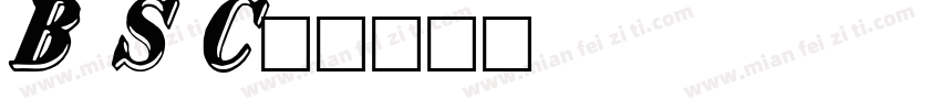 Bank Sans Caps字体转换
